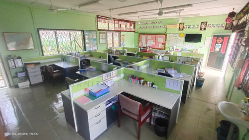 Workstation Installation at SJK (C) Tiong Ho, Sarikei