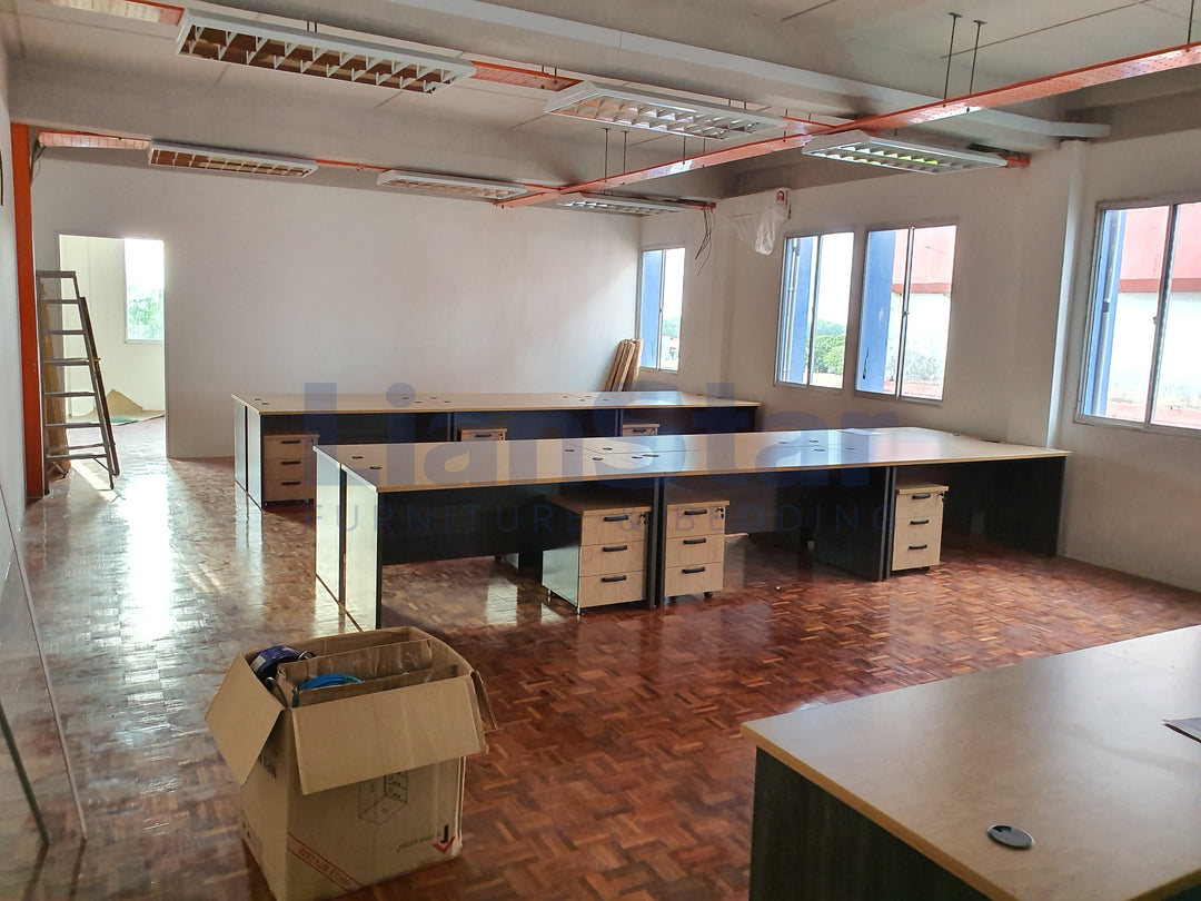 MP Series Standard Office Desks with Drawers at PMG Sarikei HQ