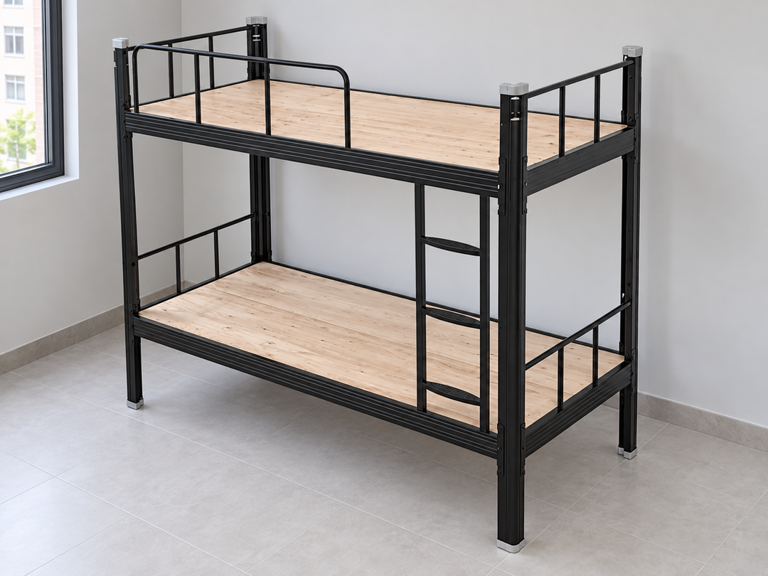DD-LS02 Hostel Double Decker Bunk Bed c/w 15mm Wood — Lian Star collection
