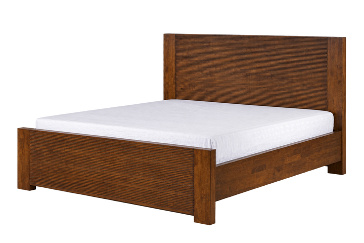 Rimba Wooden Bed Frame — transparent product view