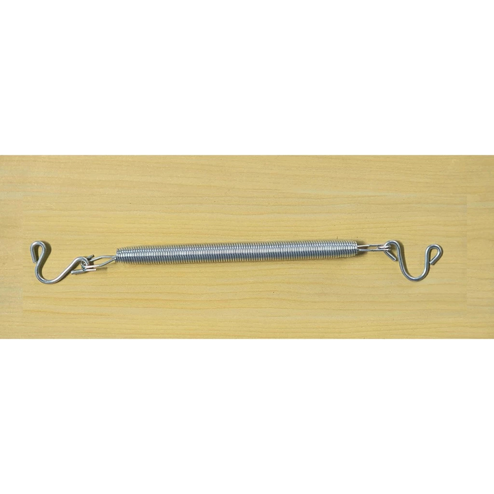 Included spring and attachment hooks.