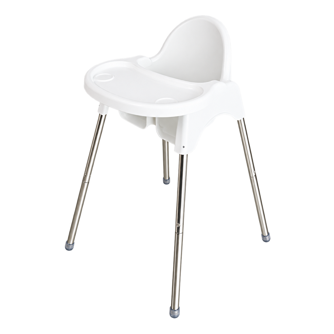 White Apple Baby Chair with Tray - hero