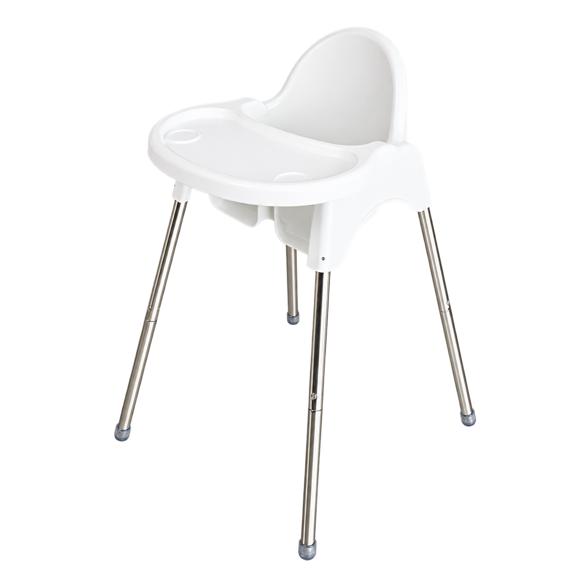 White Apple Baby Chair with Tray - hero