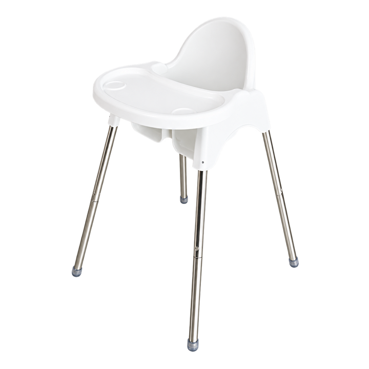 White Apple Baby Chair with Tray - hero