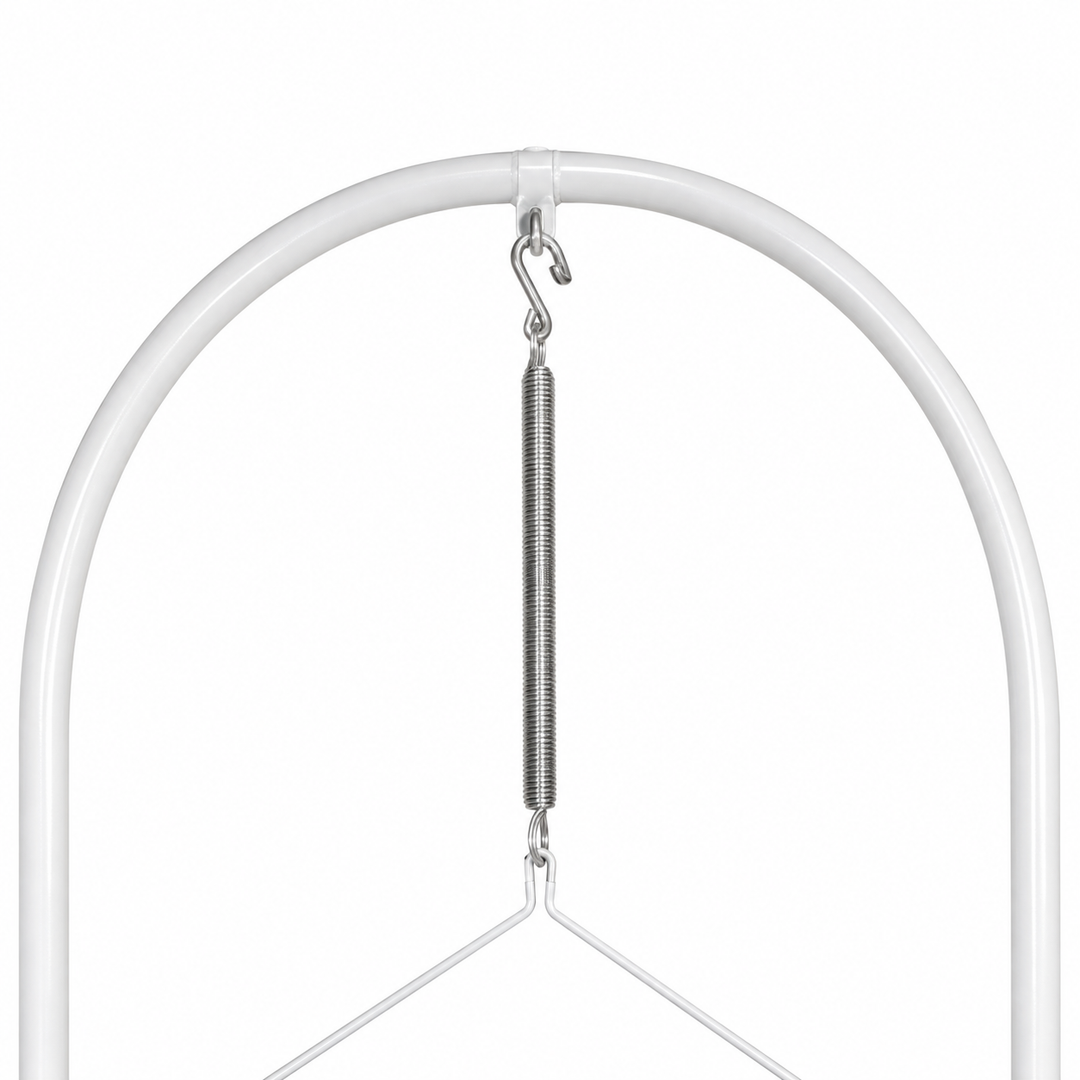 Spring suspension detail.