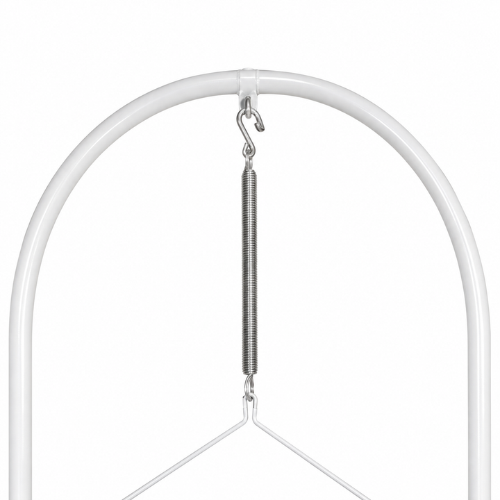 Spring suspension detail.