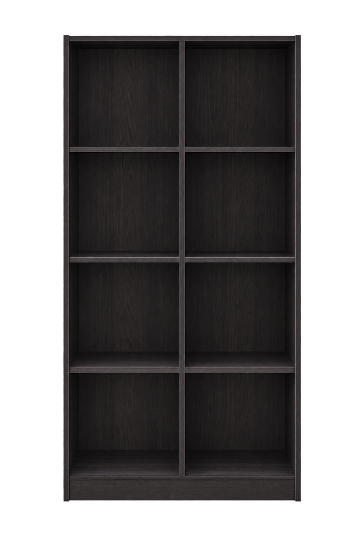 SENA 8-Compartment Bookshelf - Wenge - hero