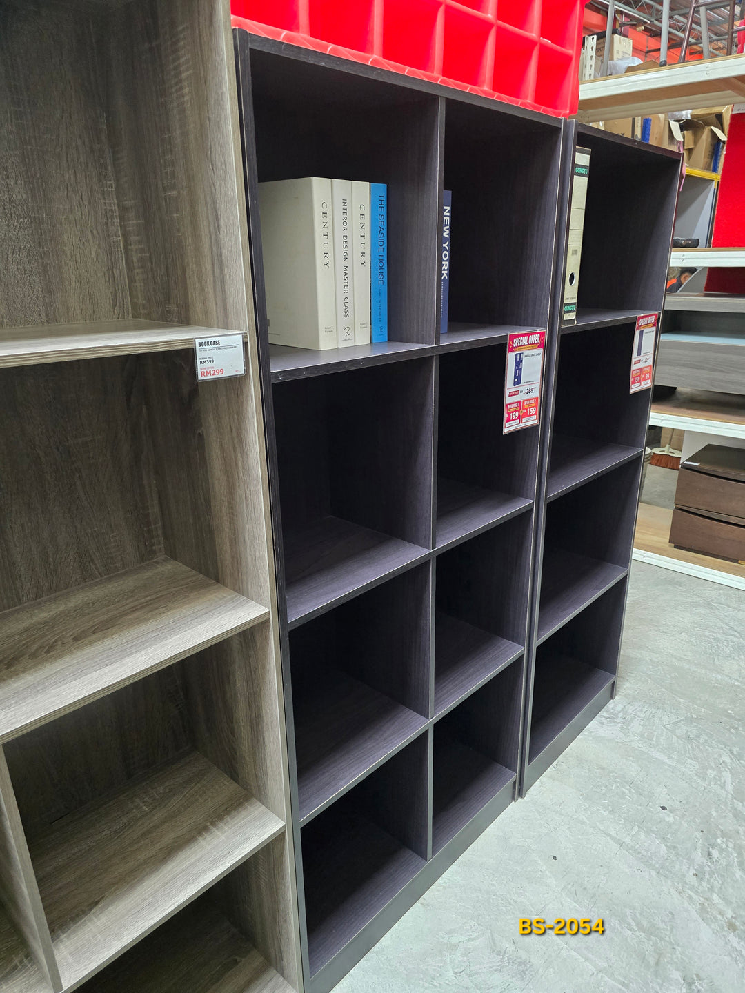 SENA 8-Compartment Bookshelf - Wenge - original