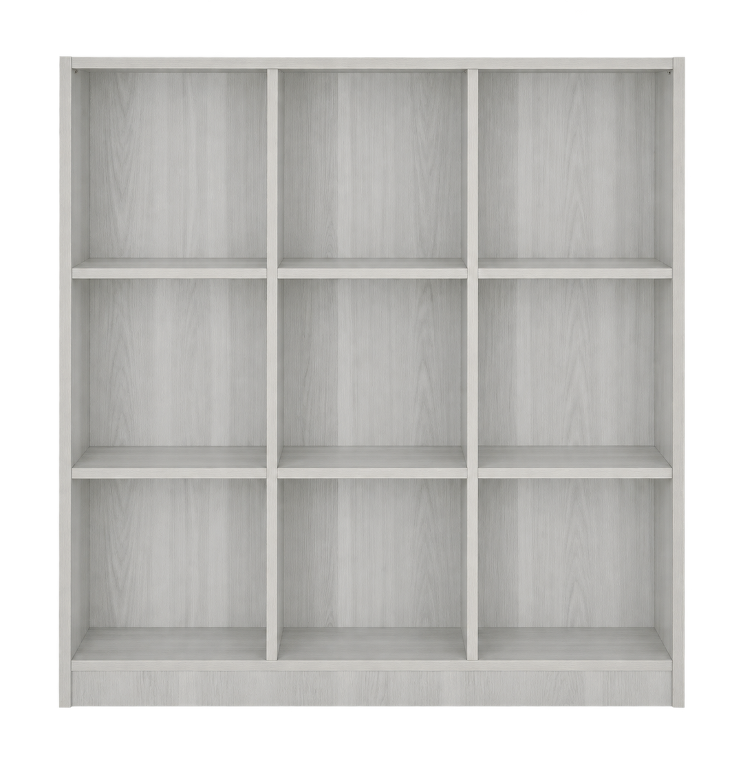 PETAK 9-Compartment Bookshelf - Grey Pine - hero
