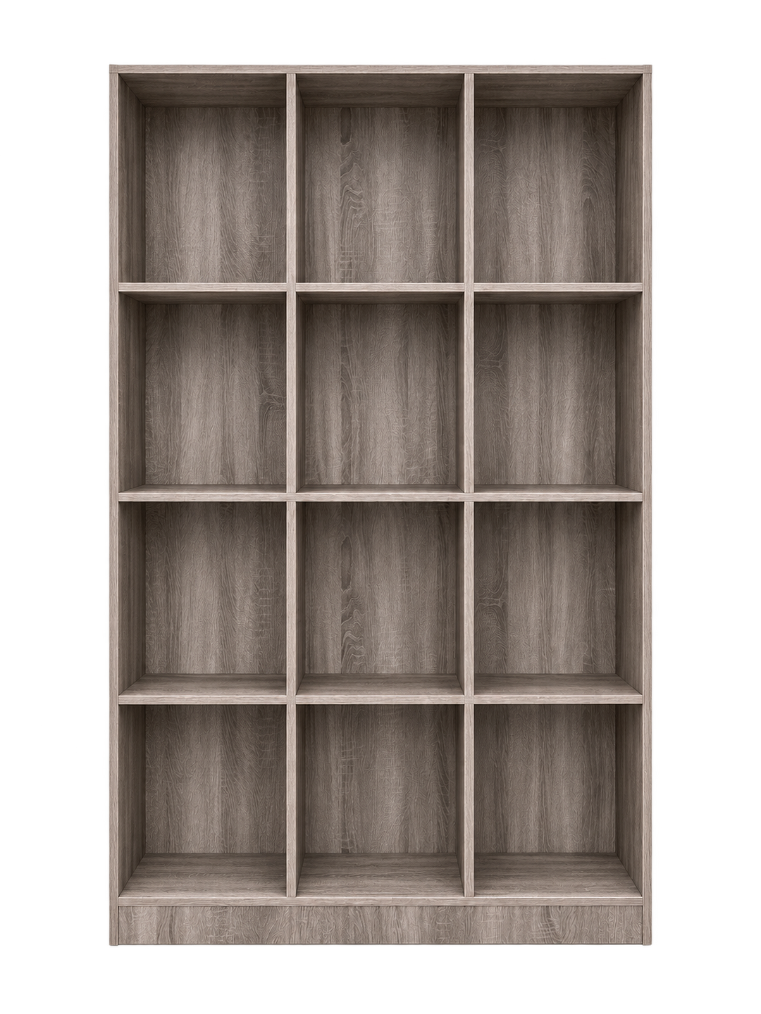 BAYU 12-Compartment Bookshelf - Rainwood - hero