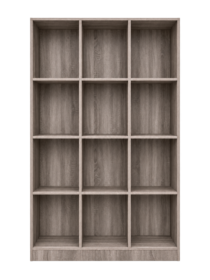 BAYU 12-Compartment Bookshelf - Rainwood - hero