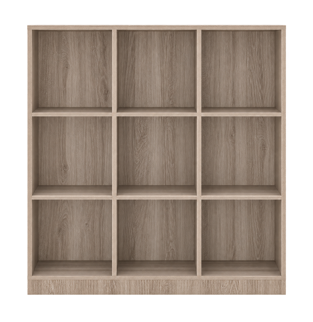 PETAK 9-Compartment Bookshelf - Sonoma Oak - hero