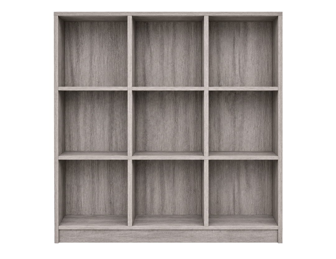 PETAK 9-Compartment Bookshelf - Grey - hero