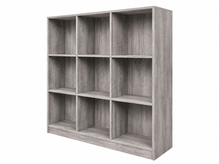 PETAK 9-Compartment Bookshelf - Grey - original