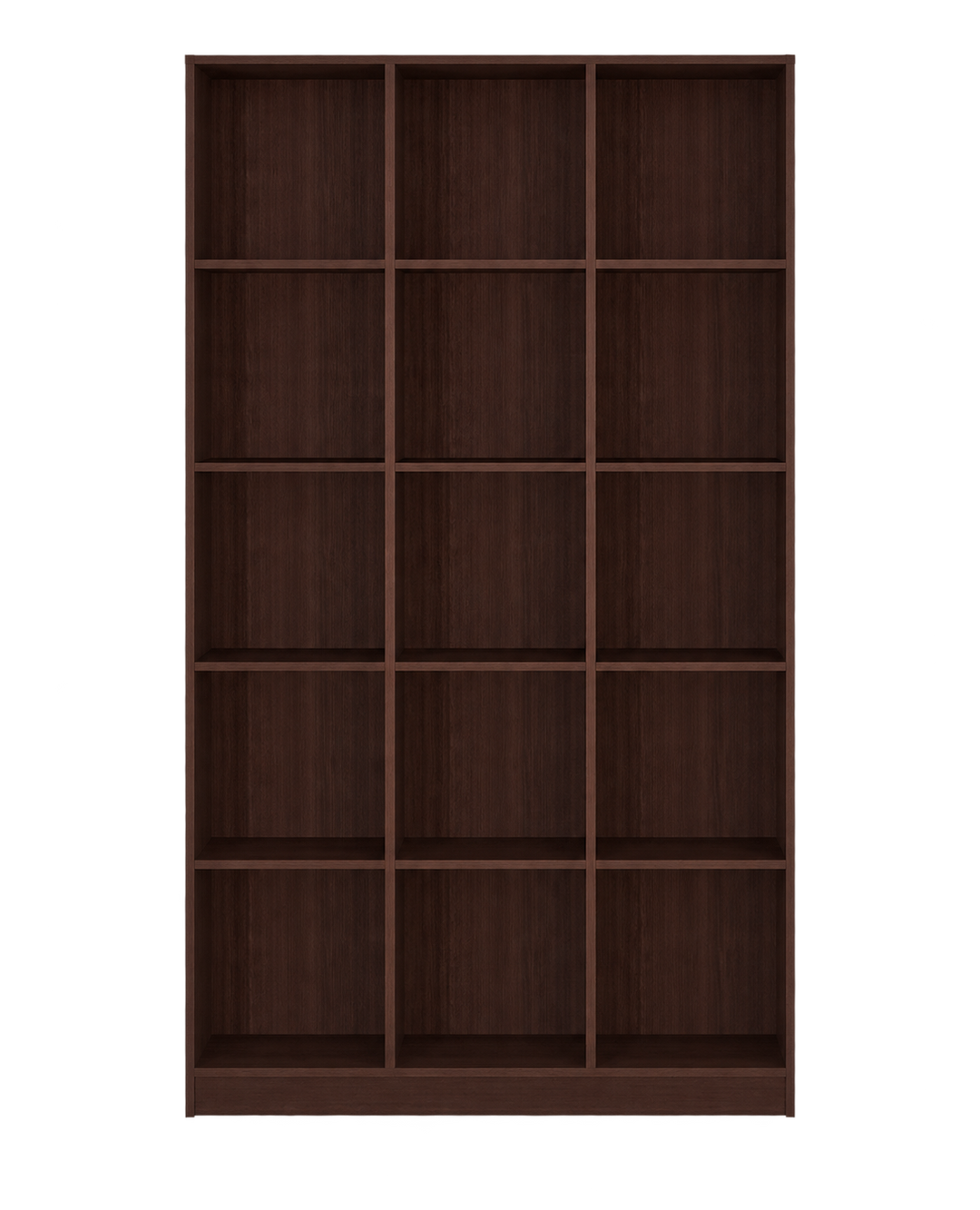 BAYU 15-Compartment Bookshelf - Wenge - hero