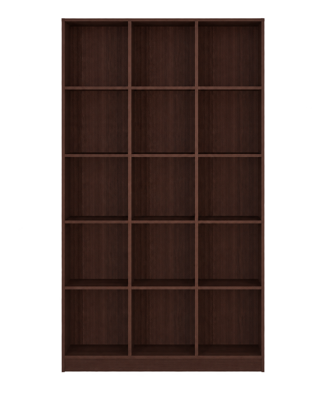 BAYU 15-Compartment Bookshelf - Wenge - hero