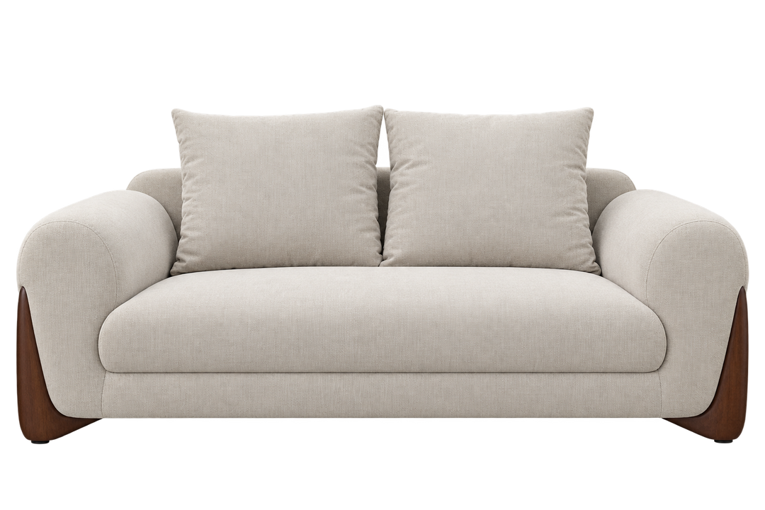 Front view of the two-seater from sofa set 103683
