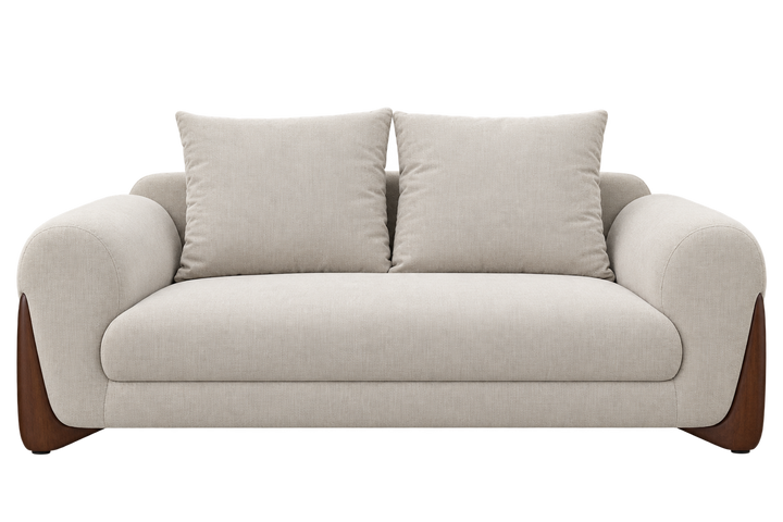 Front view of the two-seater from sofa set 103683