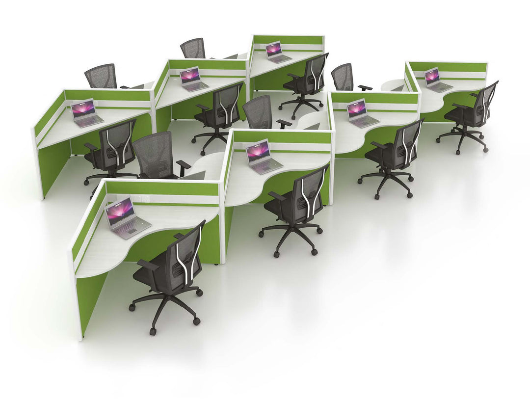 Partition Workstation Concept G 7 Pax - Lian Star Sarawak