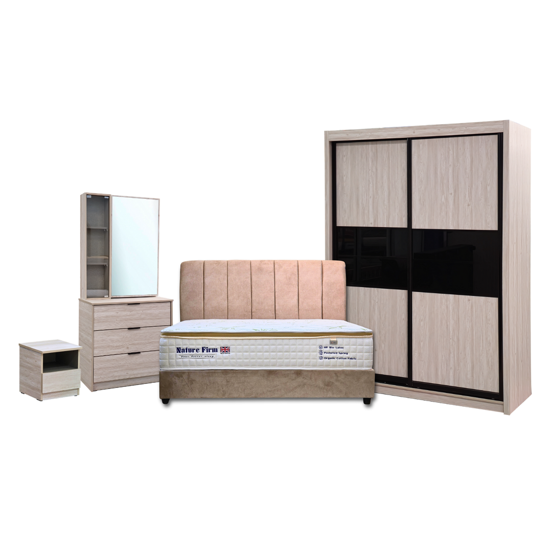 AKIRA 6x8 Essential Bedroom Set - Lian Star Sarawak