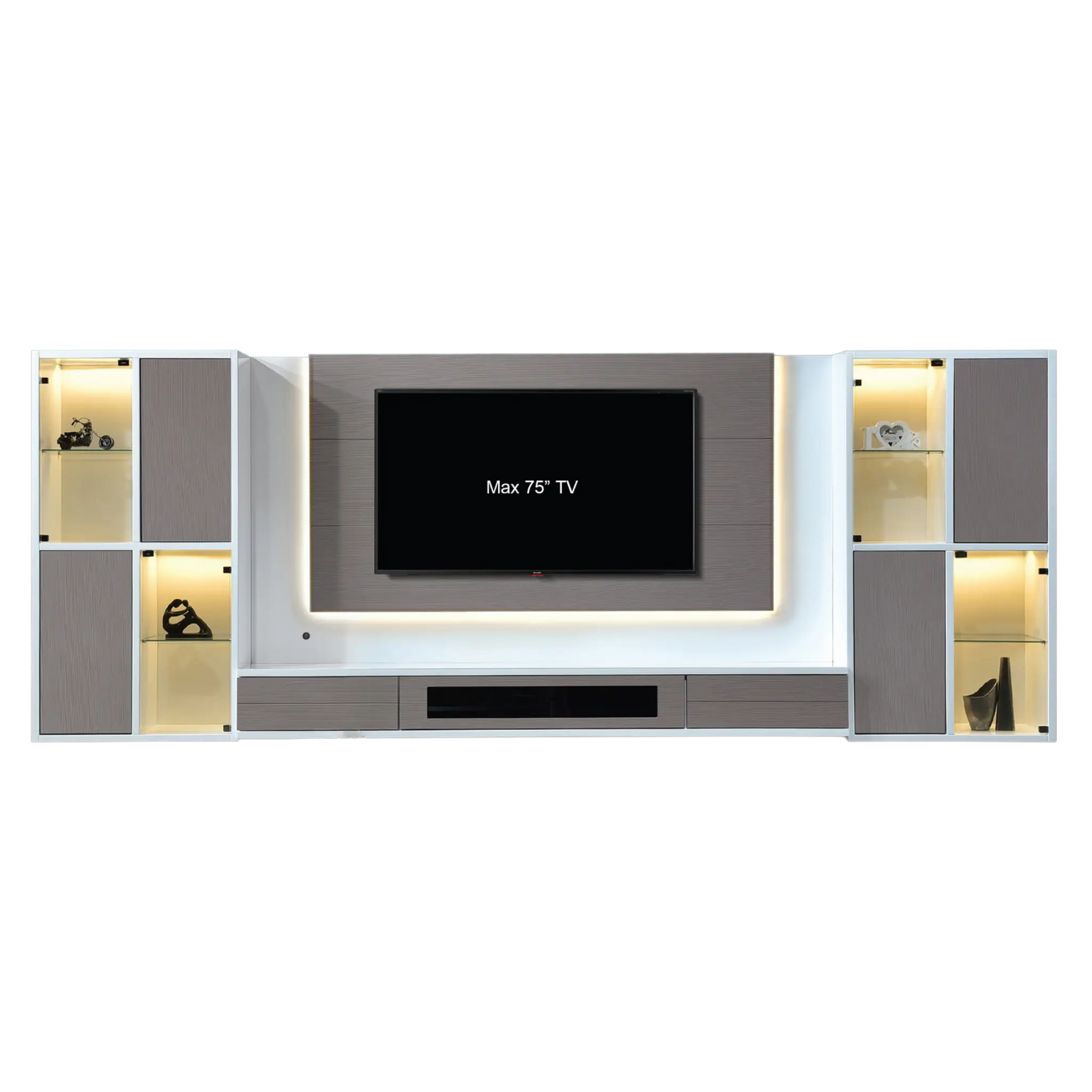 NIMBO Premium Wall TV Cabinet with LED - Lian Star Sarawak