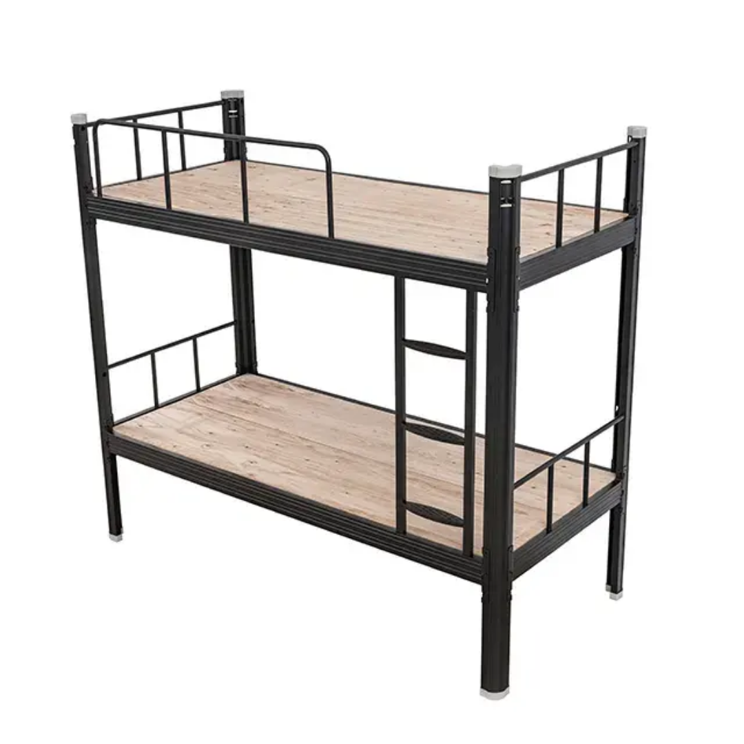 DD-LS02 Hostel Double Decker Bunk Bed with 15mm Wood - Lian Star Sarawak