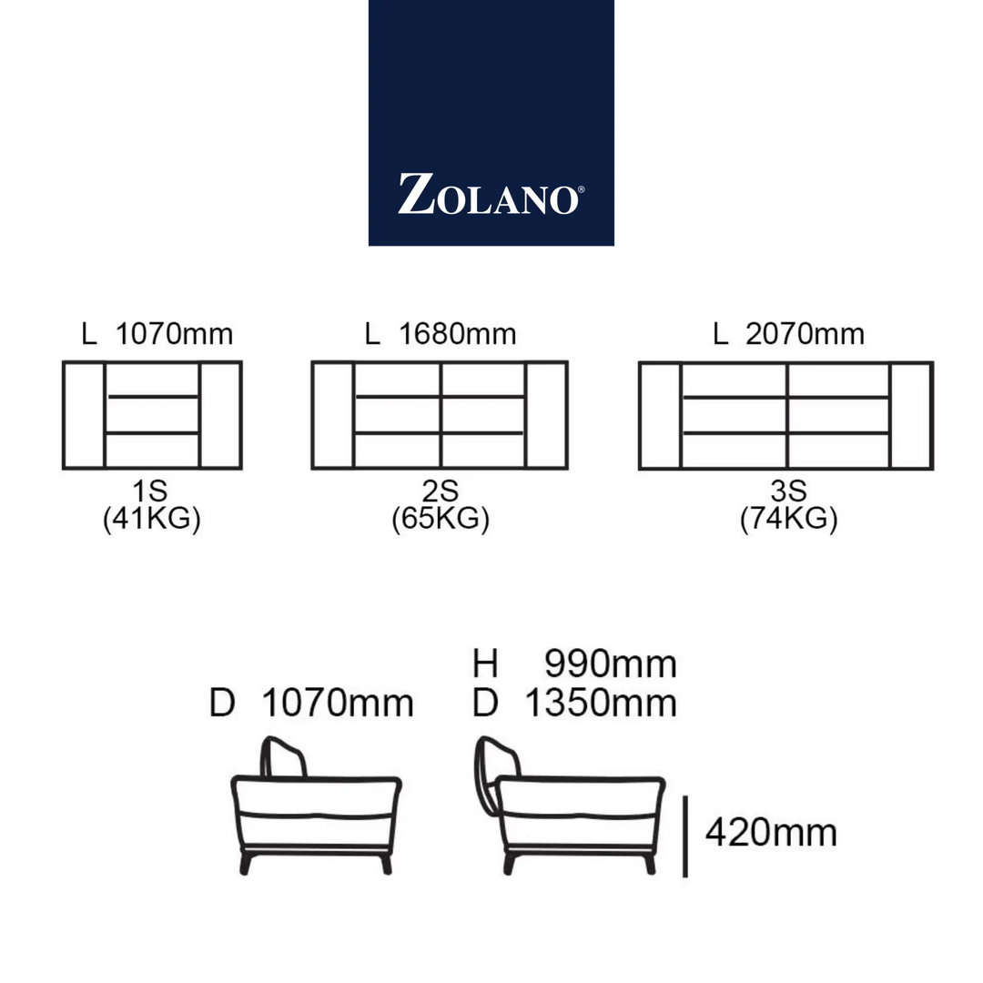 BLENJ Push-Back Sofa