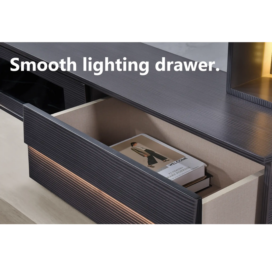 FRAME 8FT Wall TV Cabinet with LED
