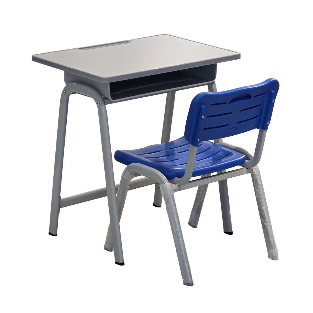 Set meja dan kerusi sekolah — classroom table with chair (meja murid / kerusi pelajar) ST-001