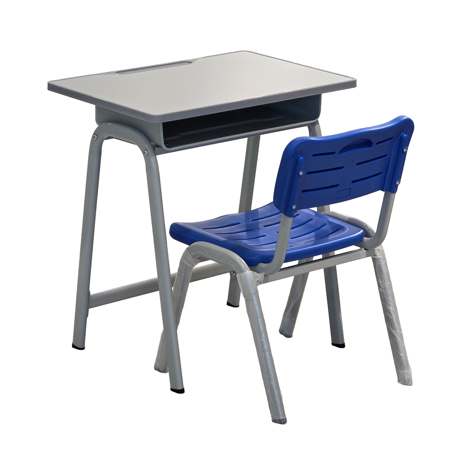 Set meja dan kerusi sekolah — classroom table with chair (meja murid / kerusi pelajar) ST-001