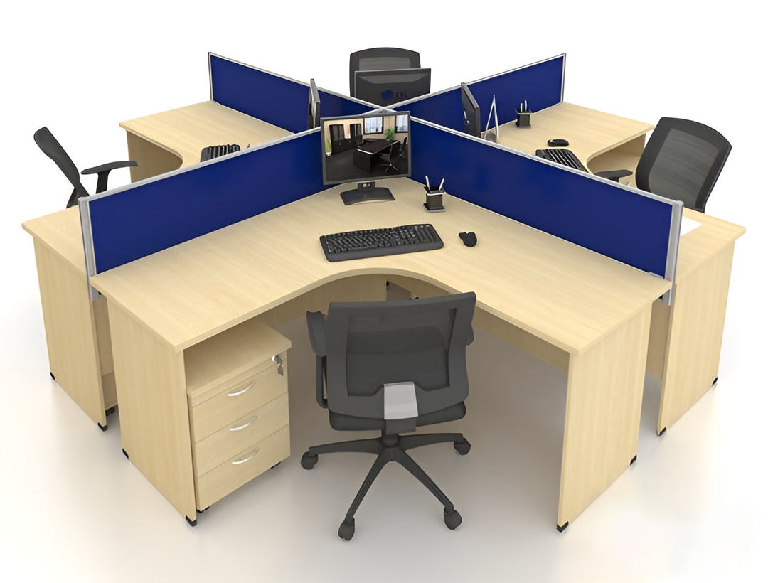 Table Top Partition Concept Workstation - Lian Star