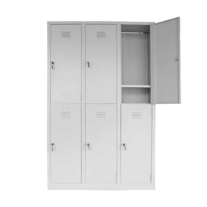 6 Compartment Steel Locker - Lian Star Sarawak