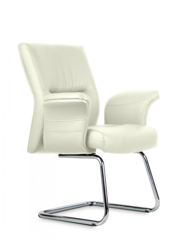 CEO Visitor chair with chrome cantilever base