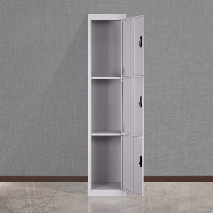 3 Compartment Steel Locker