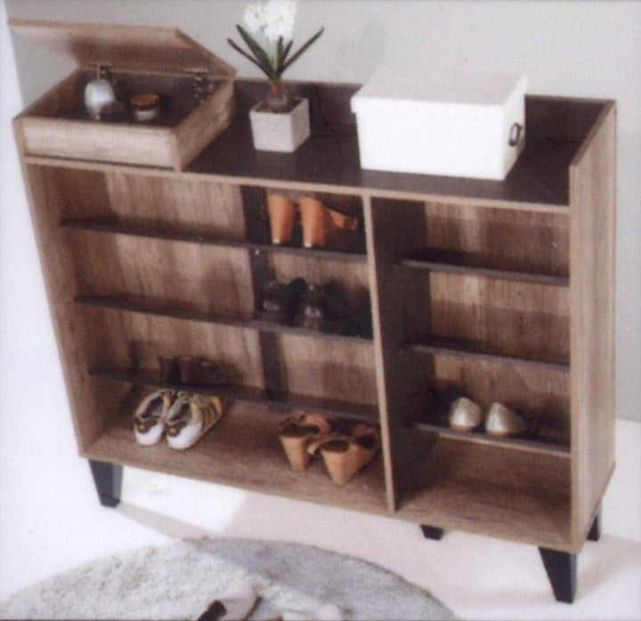 FOOTMATE 3 Door Wooden Shoe Cabinet - Lian Star