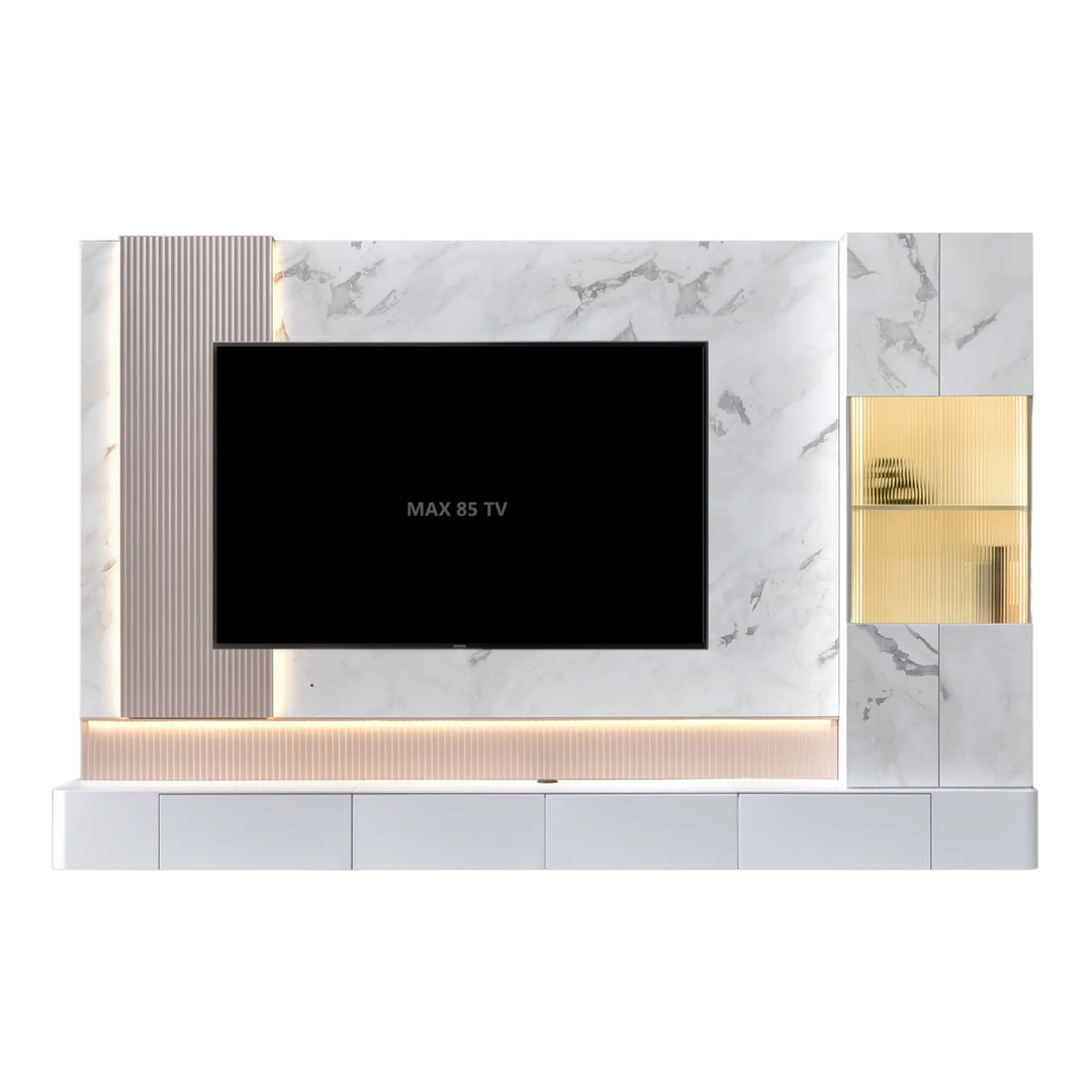 MAXX Premium Wall TV Cabinet with LED - Lian Star Sarawak