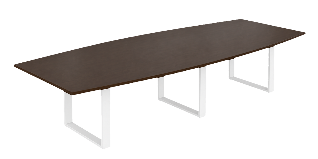 Square Leg Conference Table — transparent product hero