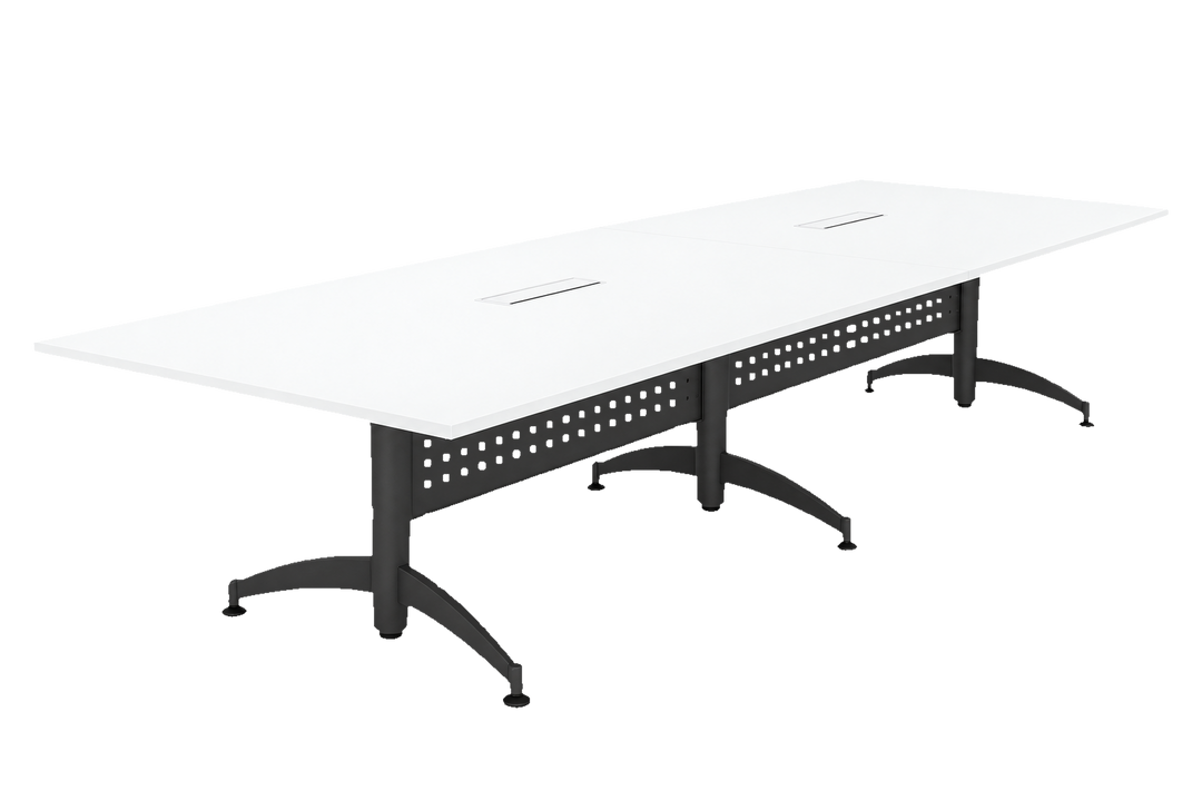 Taxus Leg Conference Table — transparent product hero