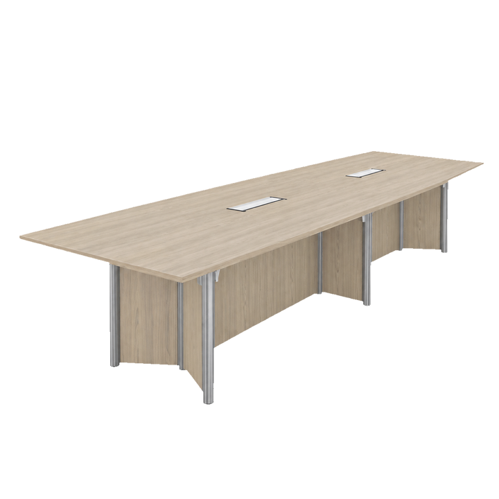 Pole Leg Conference Table — transparent product hero