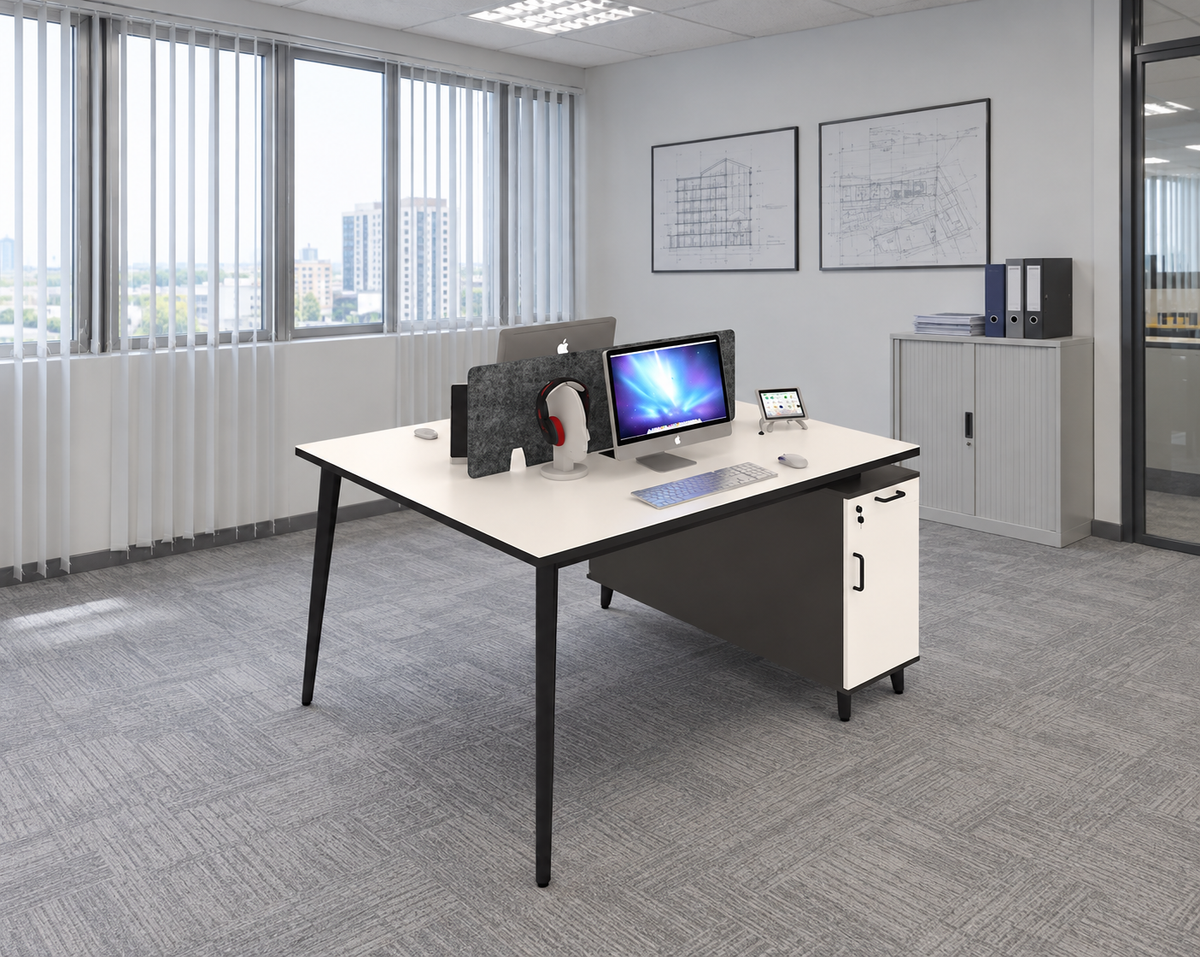 Workstation in an authentic Malaysian office