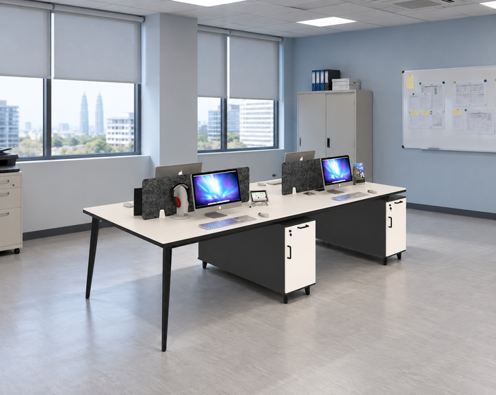 Workstation in an authentic Malaysian office