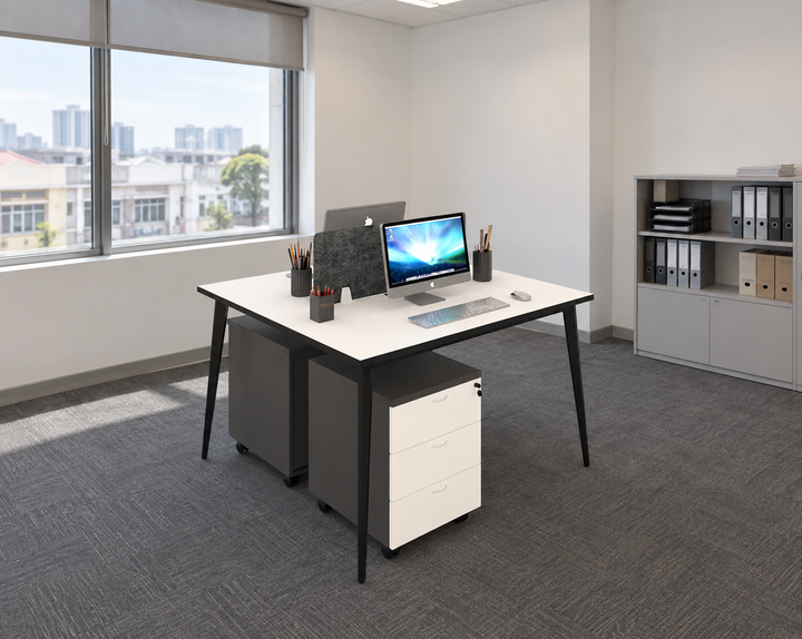 Workstation in an authentic Malaysian office