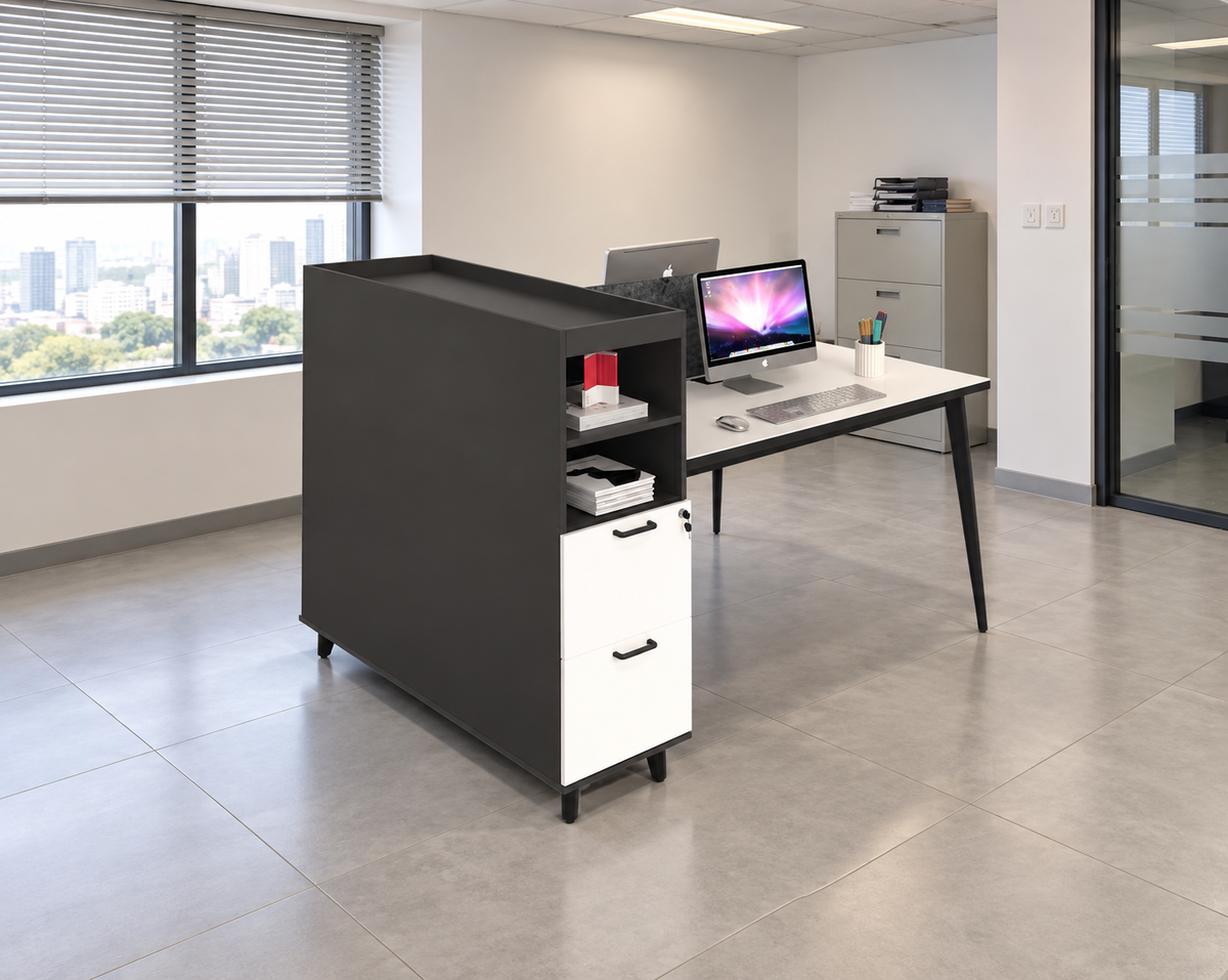 Workstation in an authentic Malaysian office