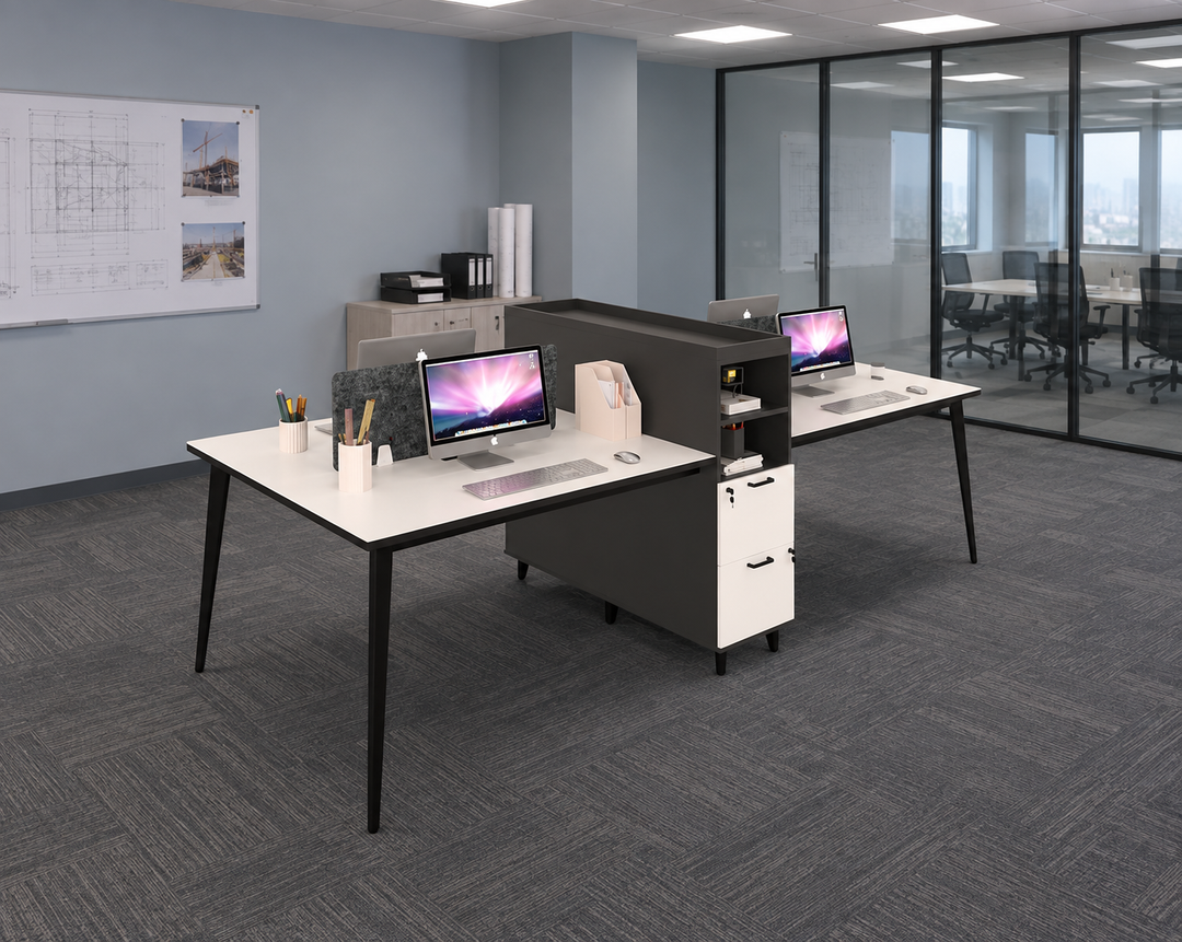 Workstation in an authentic Malaysian office
