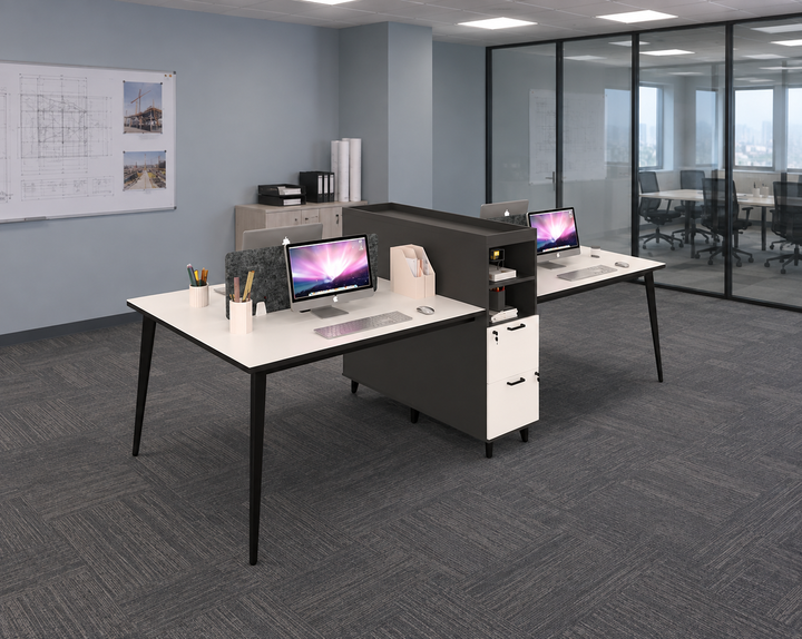 Workstation in an authentic Malaysian office