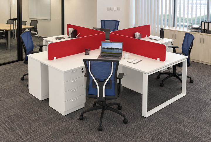 Workstation in an authentic Malaysian office — matching original configuration