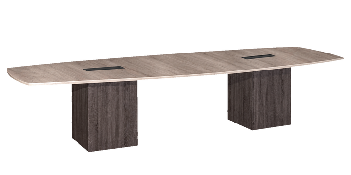 MP Boat Shaped Conference Table 3.6m — transparent product hero