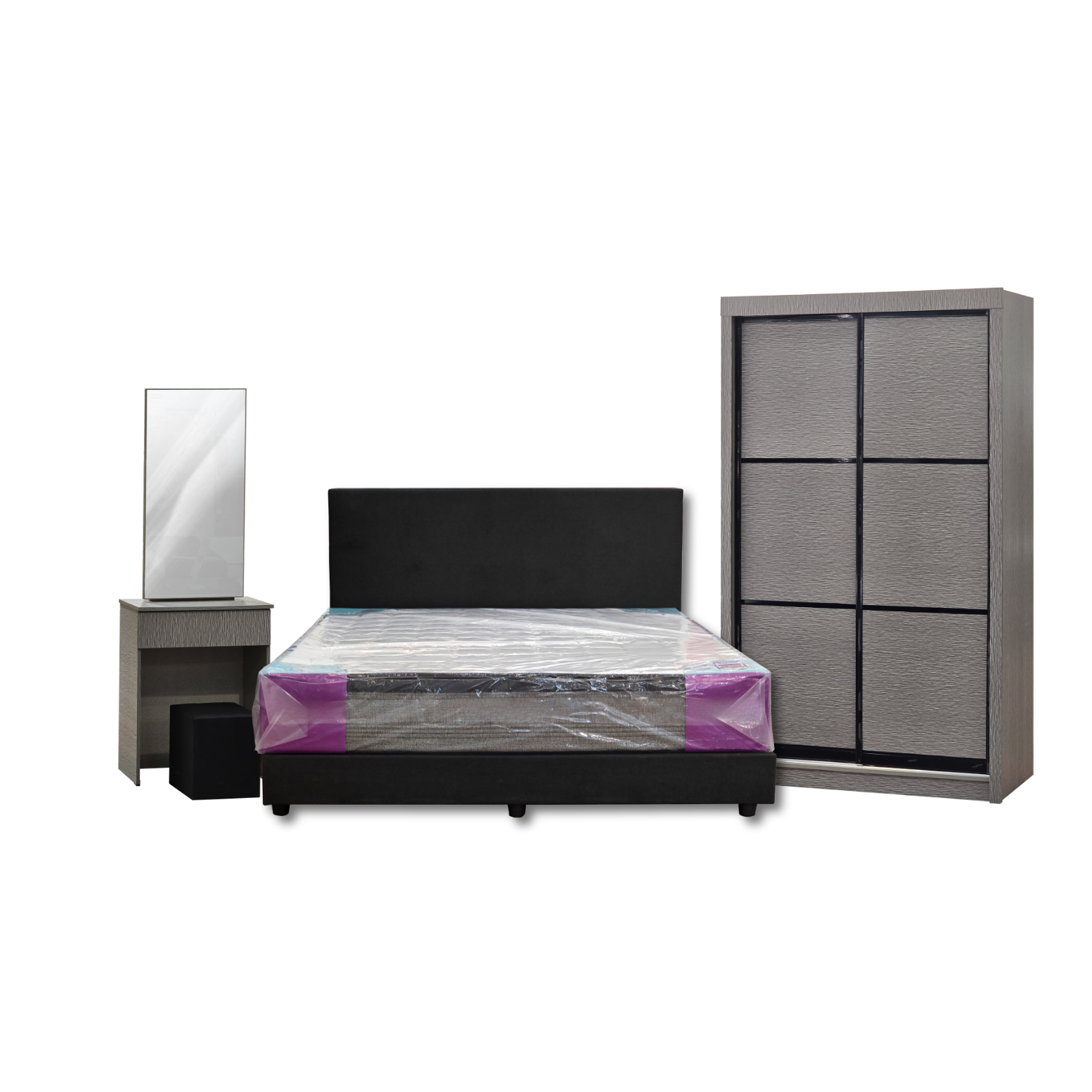 AKIRA 4x6 Essential Bedroom Set - Lian Star Sarawak