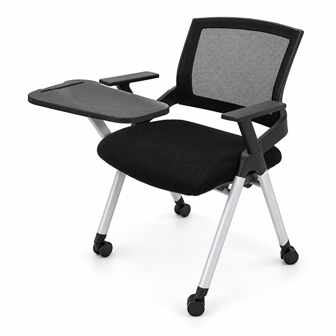 Lowback Study Mesh Chair with Tablet