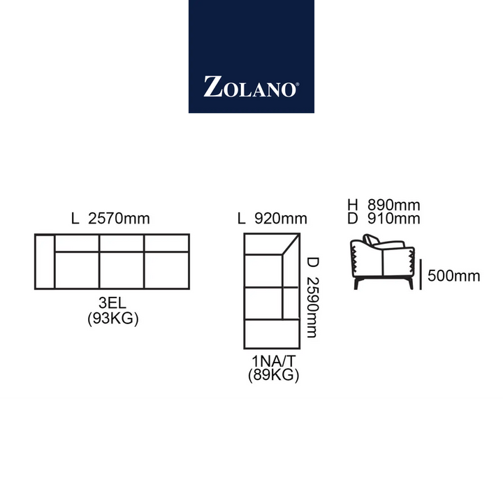 MIZAR Corner Sofa